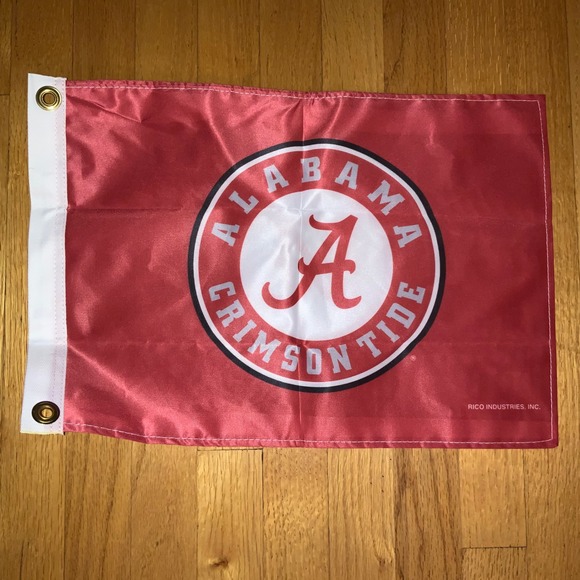 Alabama Crimson Tide Flag 12x18 Inch NCAA Collegiate Fan Gear Rico Industries - Picture 6 of 6